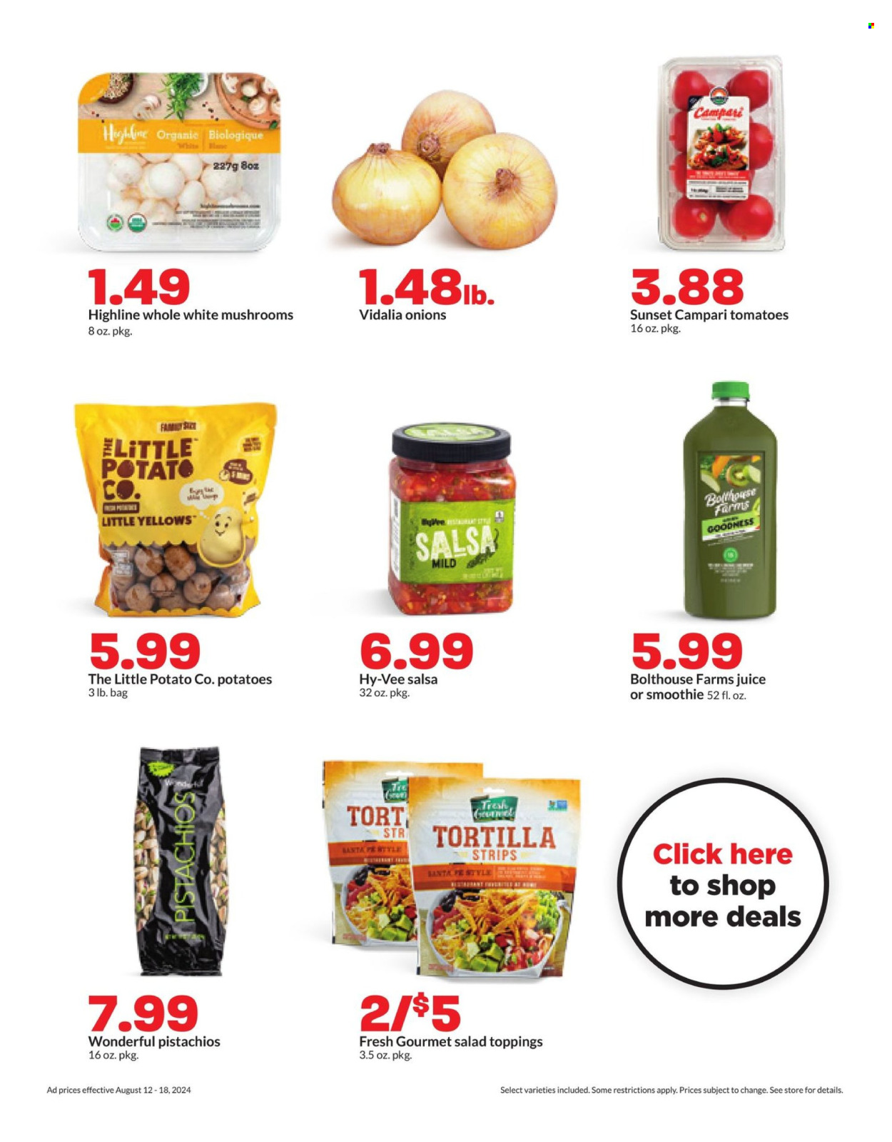 Hy-Vee ad - 08/12/2024 - 08/18/2024. Page 8