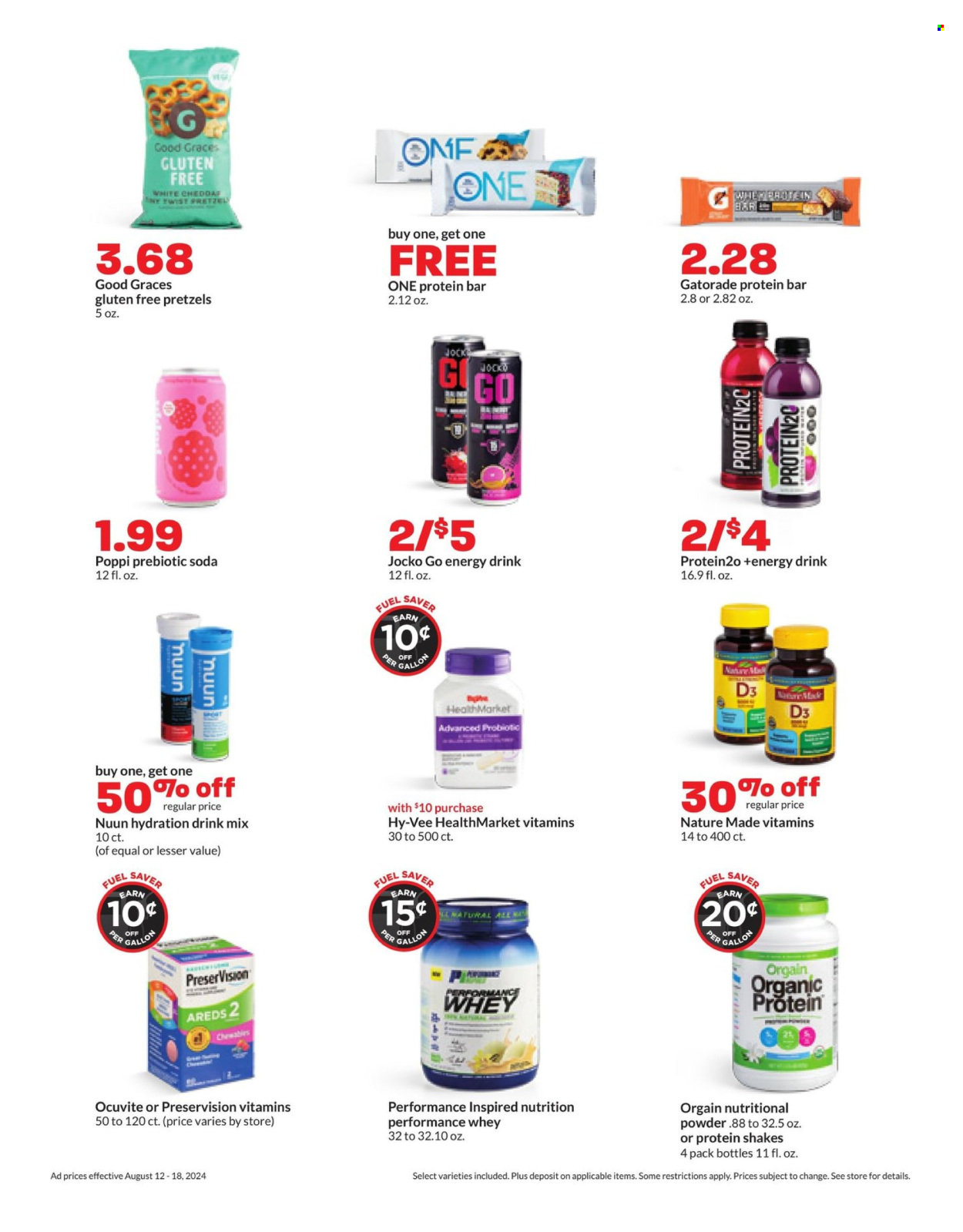 Hy-Vee ad - 08/12/2024 - 08/18/2024. Page 28