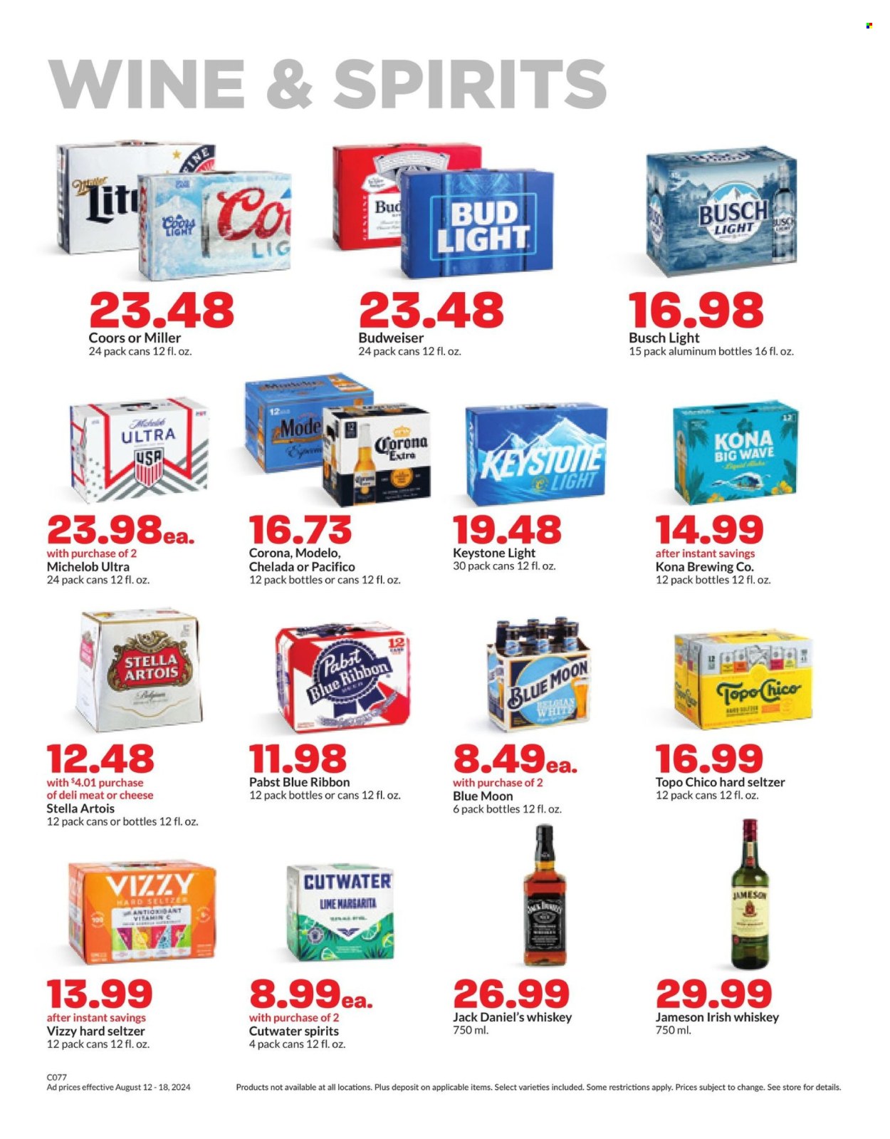 Hy-Vee ad - 08/12/2024 - 08/18/2024. Page 32