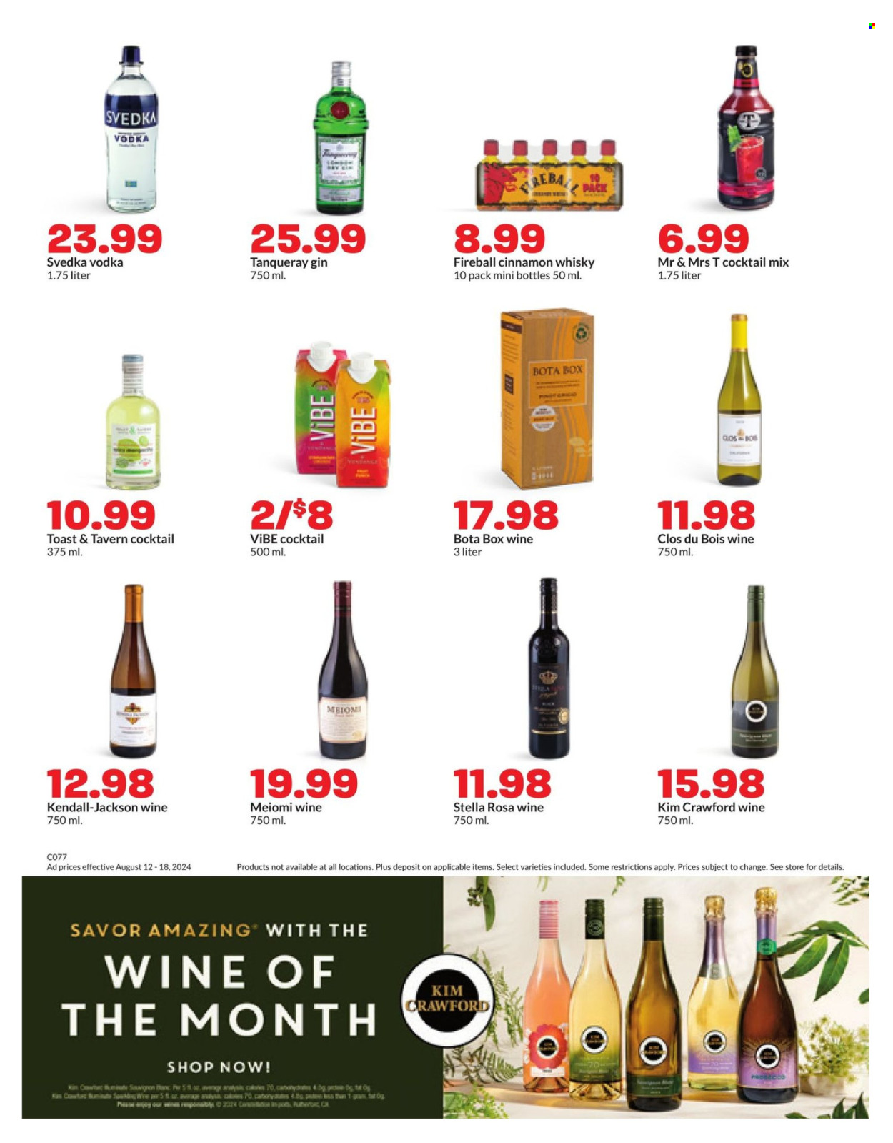 Hy-Vee ad - 08/12/2024 - 08/18/2024. Page 33