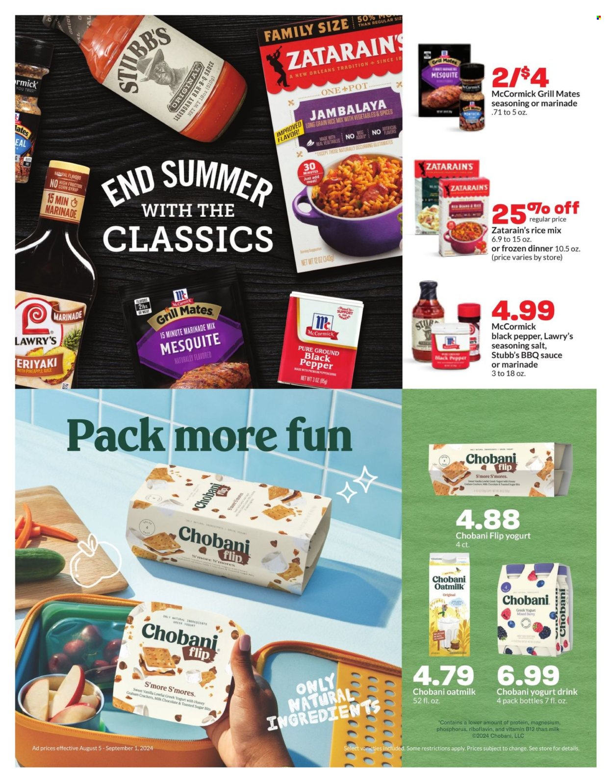 Hy-Vee ad - 08/12/2024 - 08/18/2024. Page 39