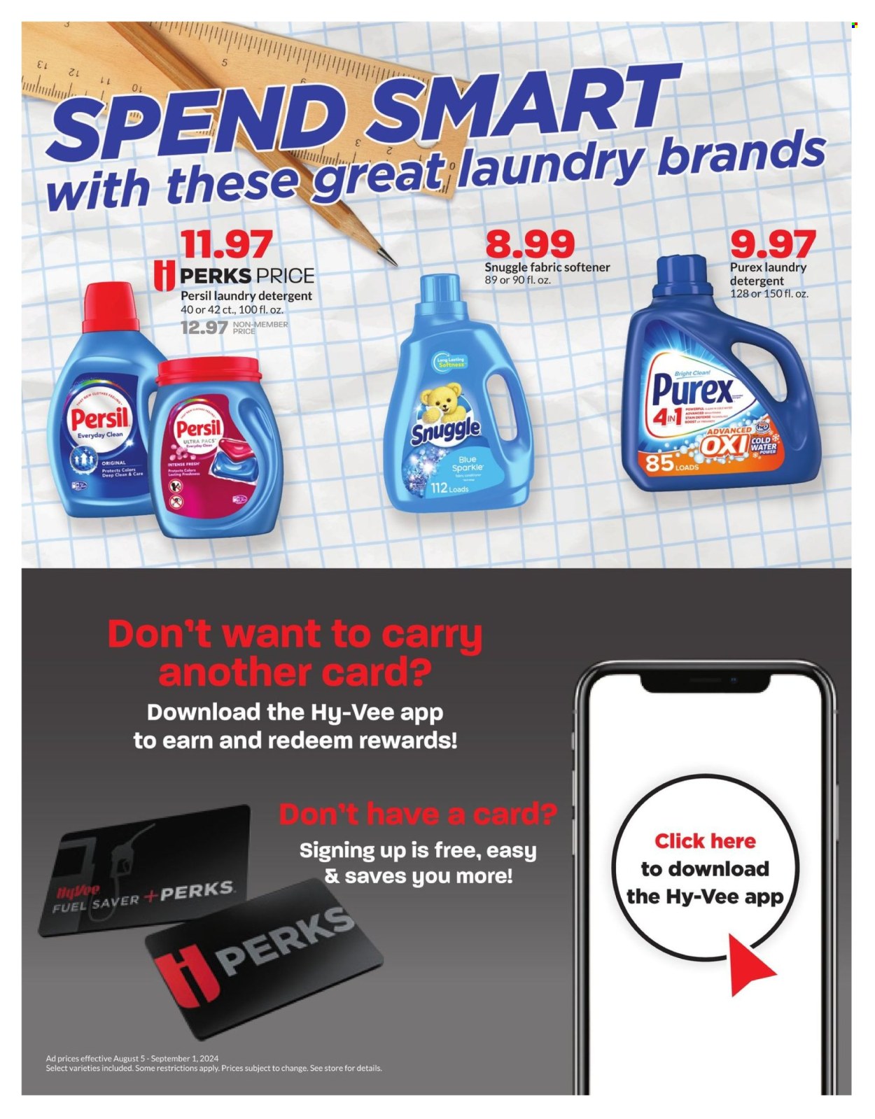 Hy-Vee ad - 08/12/2024 - 08/18/2024. Page 47