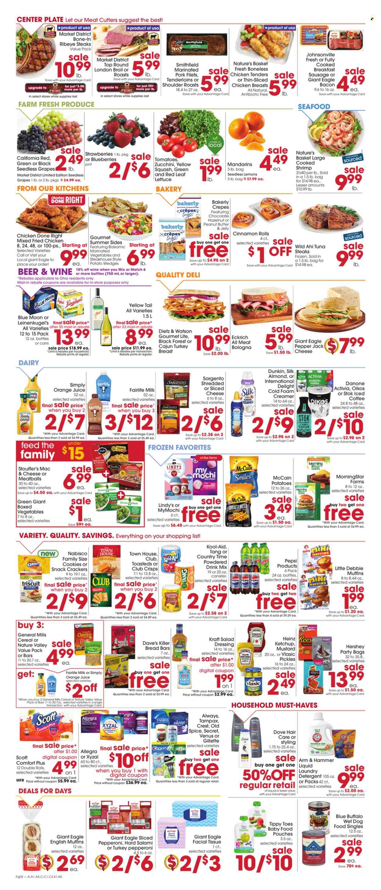 Giant Eagle ad - 08/15/2024 - 08/21/2024. Page 2