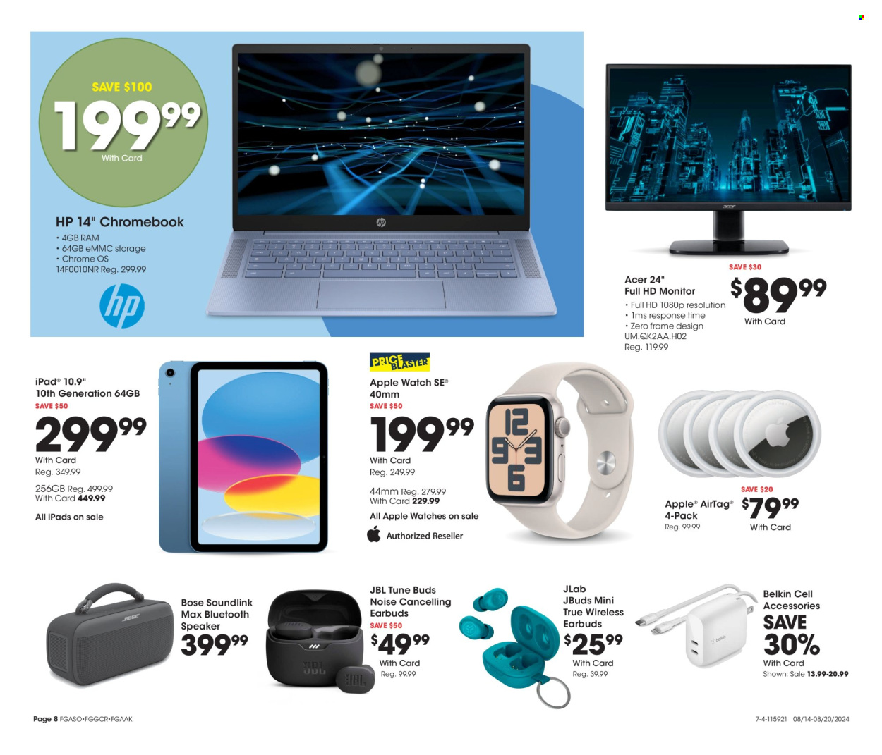 Fred Meyer ad - 08/14/2024 - 08/20/2024. Page 8