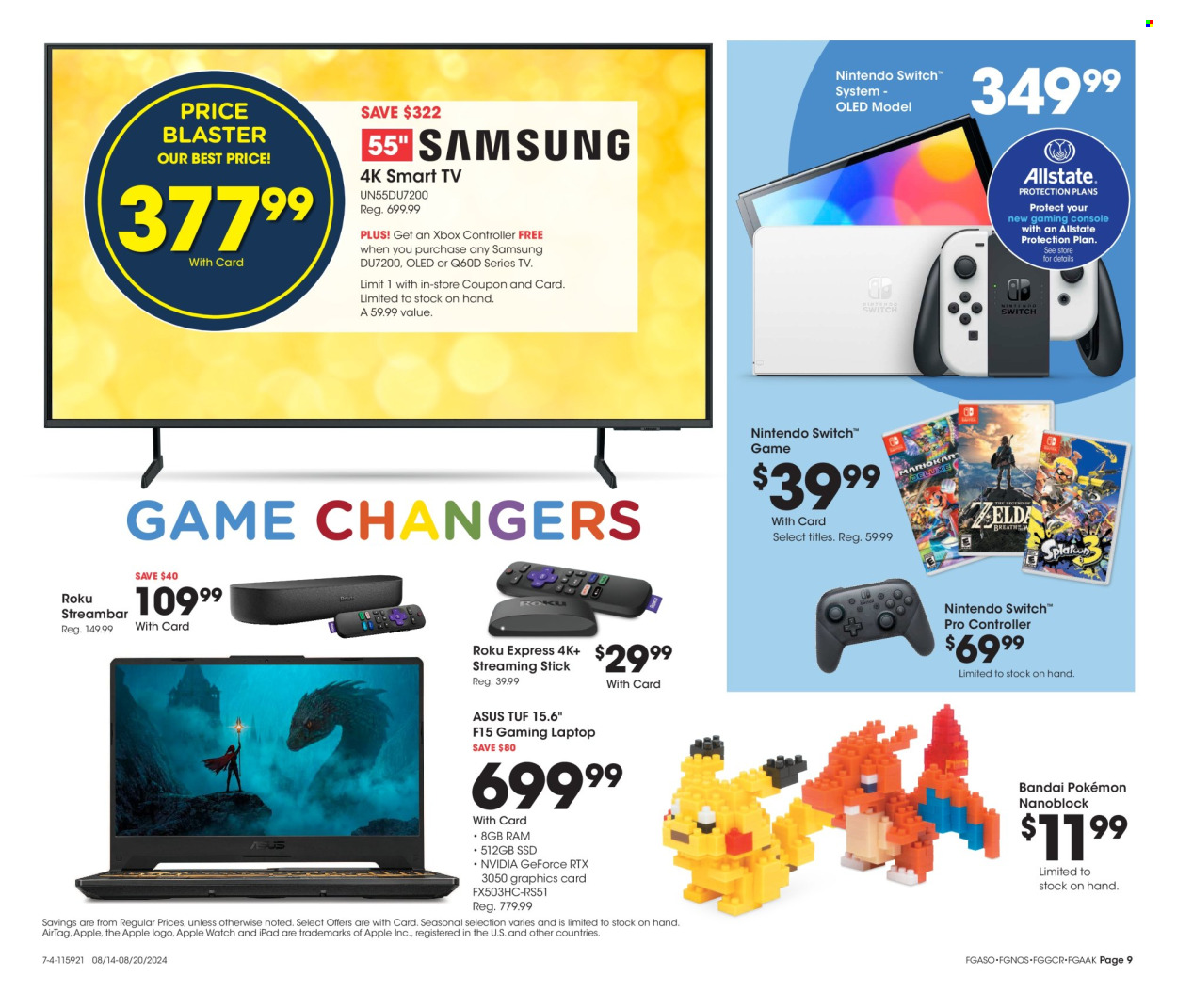 Fred Meyer ad - 08/14/2024 - 08/20/2024. Page 9