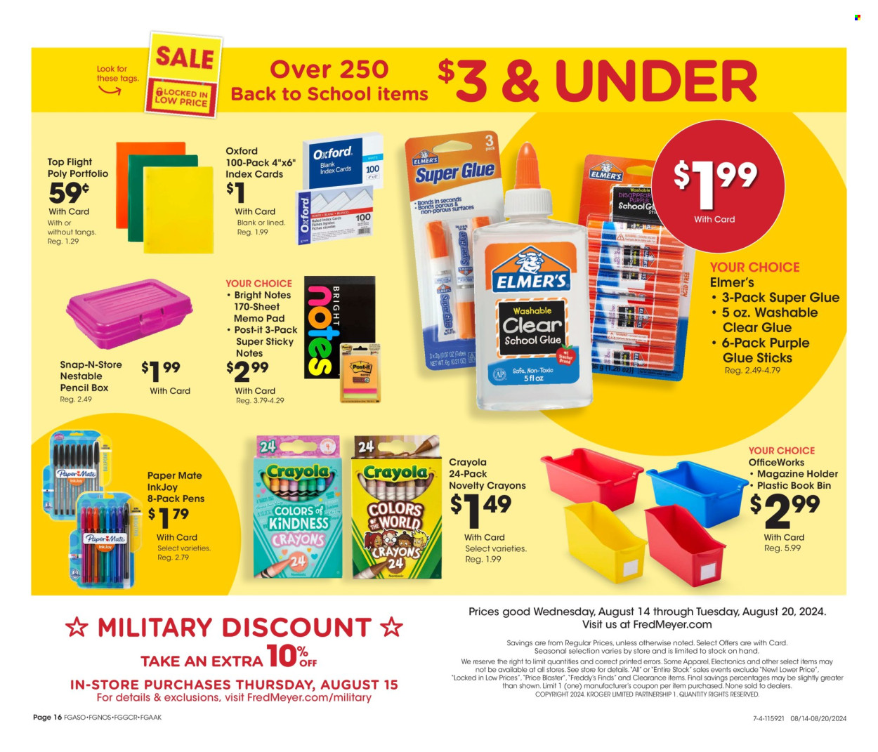 Fred Meyer ad - 08/14/2024 - 08/20/2024. Page 17