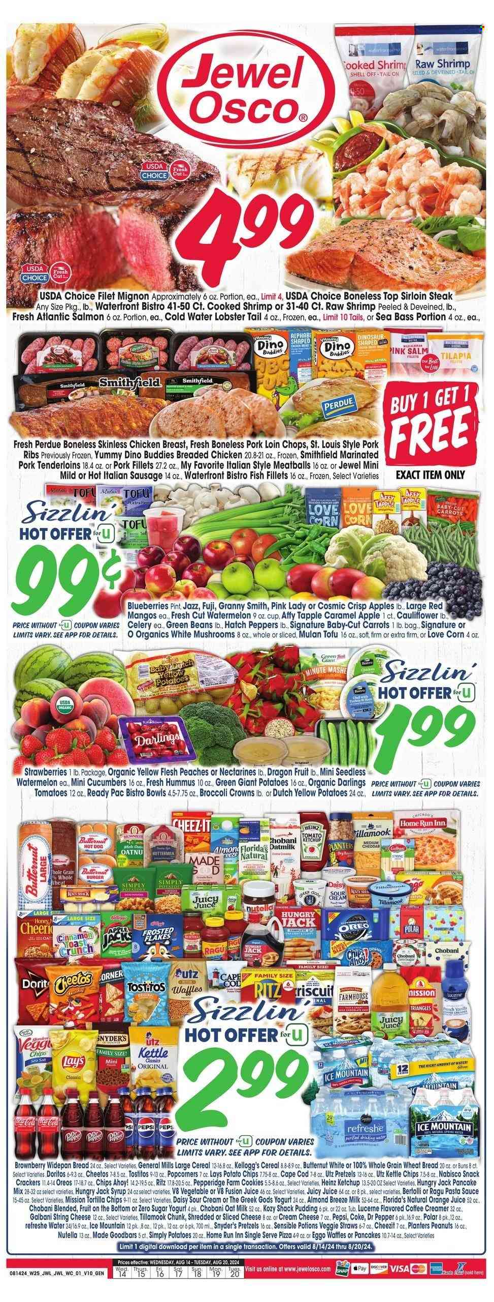 Jewel Osco ad - 08/14/2024 - 08/20/2024. Page 1