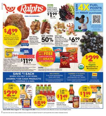 Ralphs Flyer - 08/14/2024 - 08/20/2024.