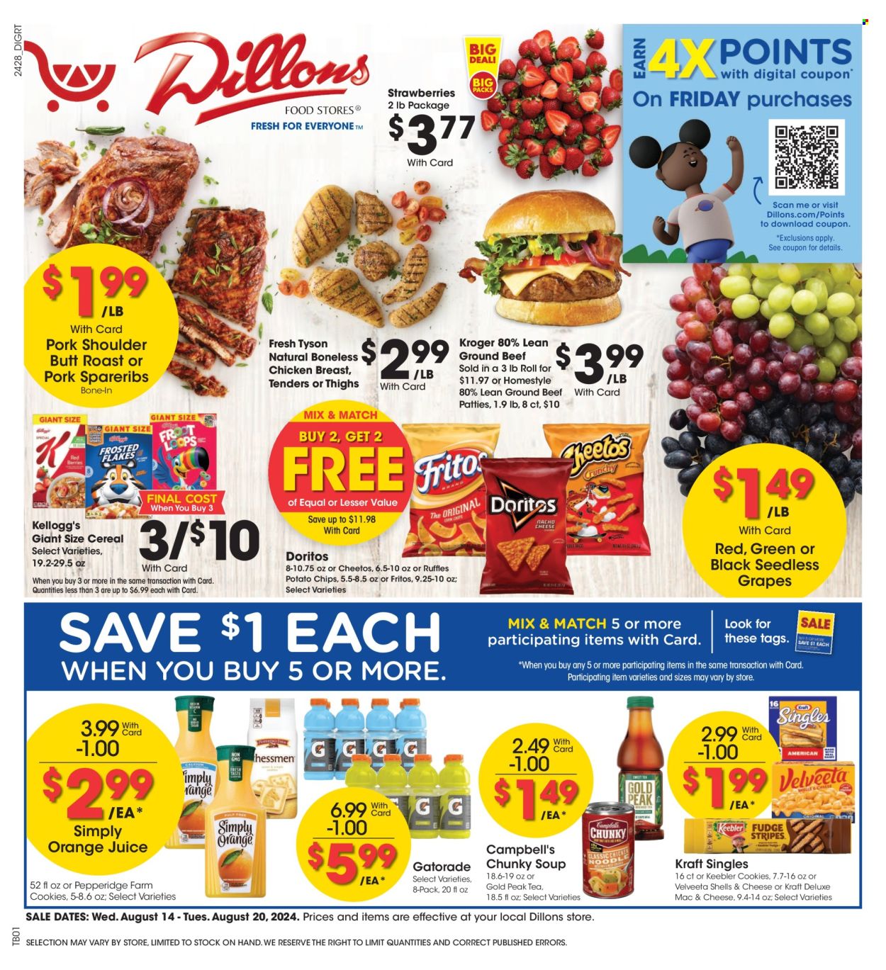 Dillons ad - 08/14/2024 - 08/20/2024. Page 1