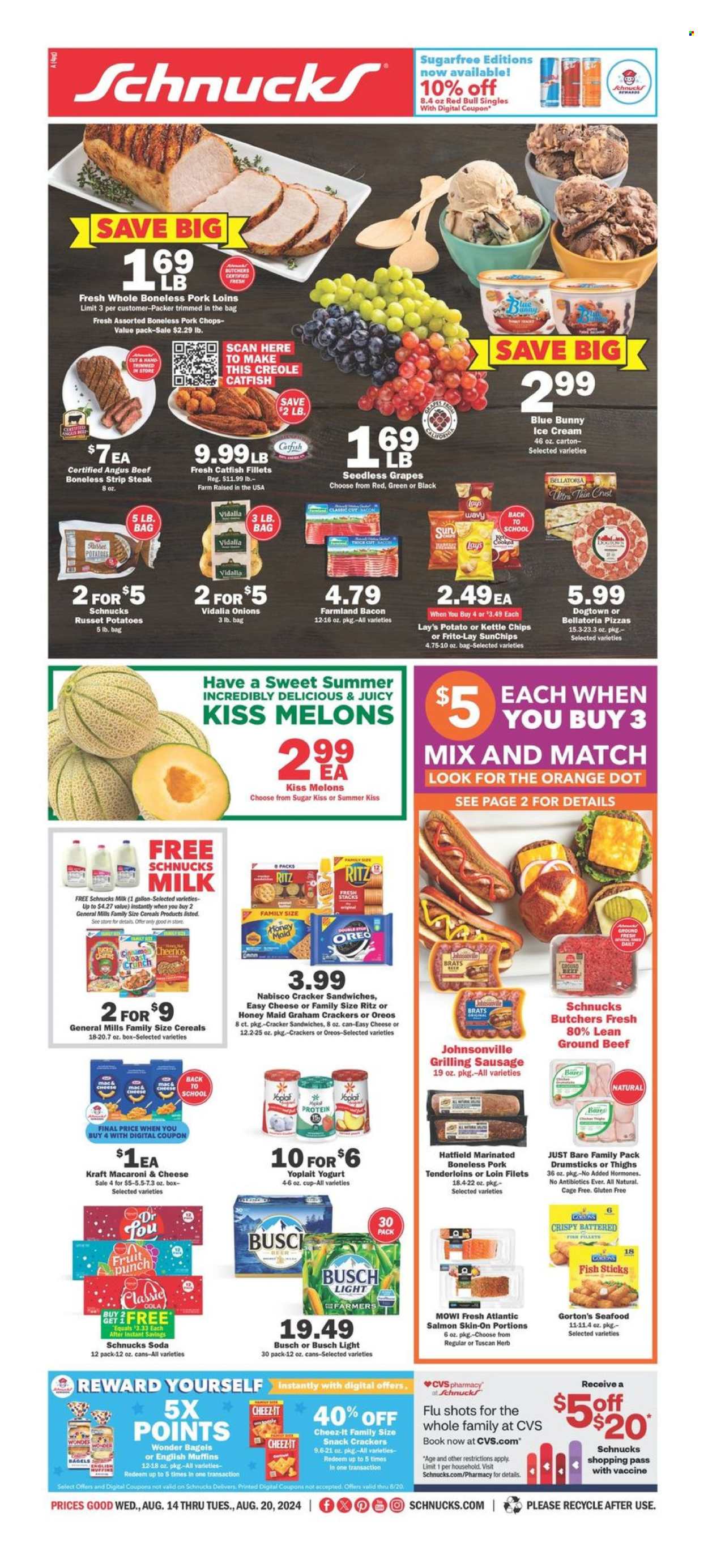 Schnucks ad - 08/14/2024 - 08/20/2024. Page 1