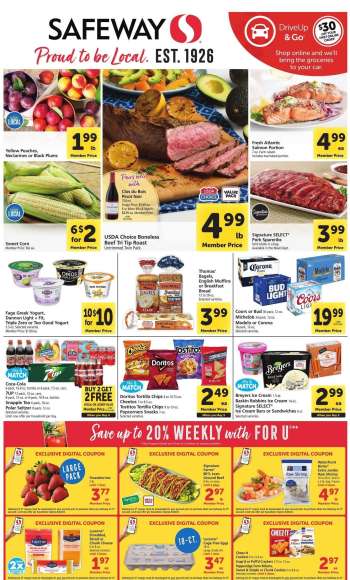 Safeway Flyer - 08/14/2024 - 08/20/2024.