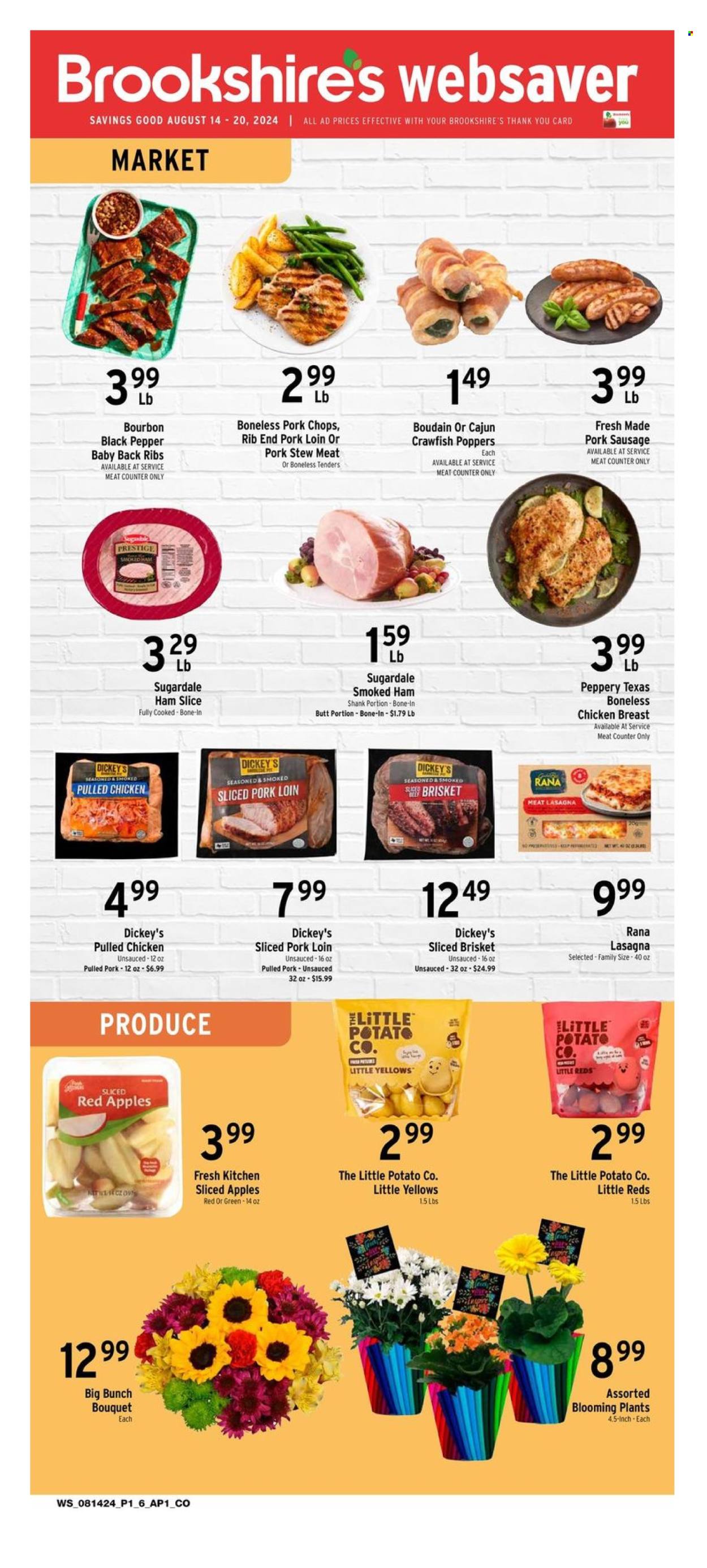 Brookshires ad - 08/14/2024 - 08/20/2024. Page 1