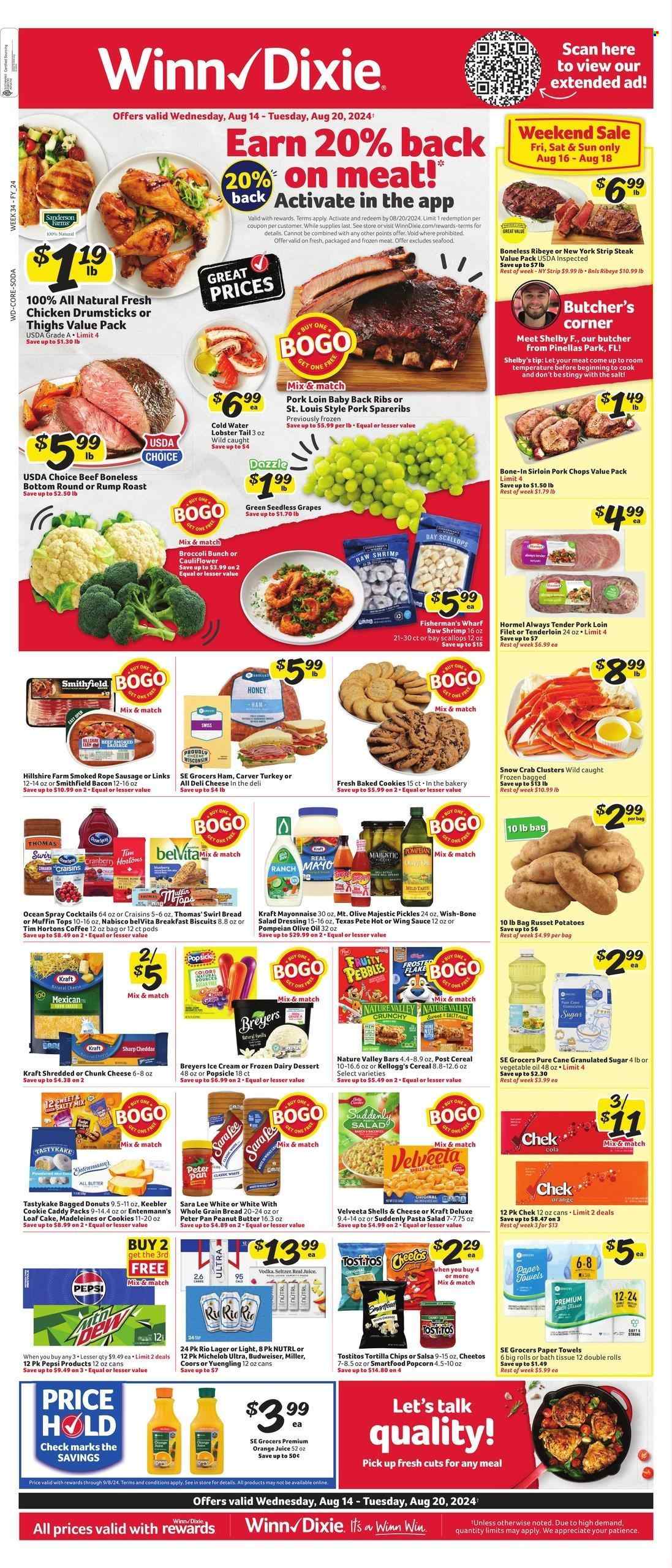 Winn Dixie ad - 08/14/2024 - 08/20/2024. Page 1