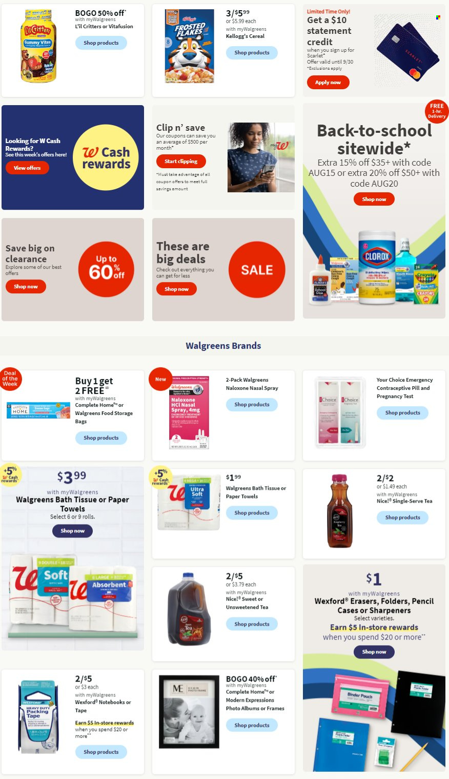 Walgreens ad - 08/18/2024 - 08/24/2024. Page 2
