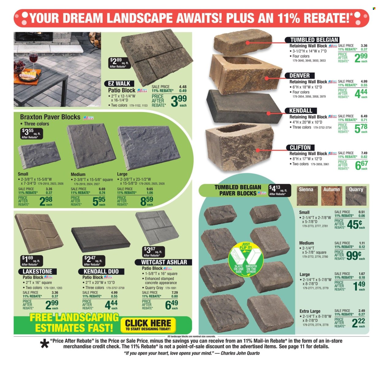 Menards ad - 08/15/2024 - 08/25/2024. Page 4