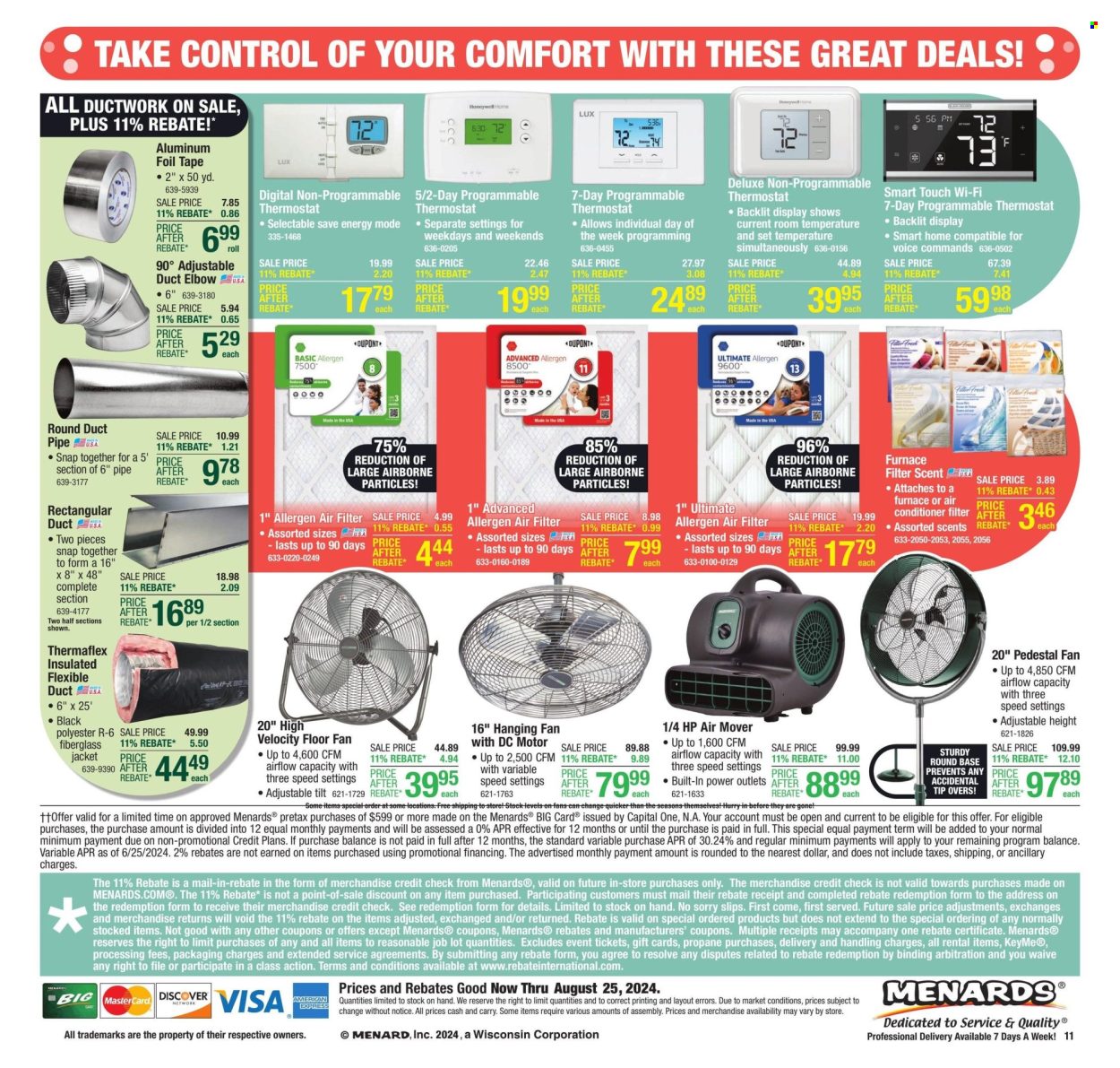 Menards ad - 08/15/2024 - 08/25/2024. Page 24
