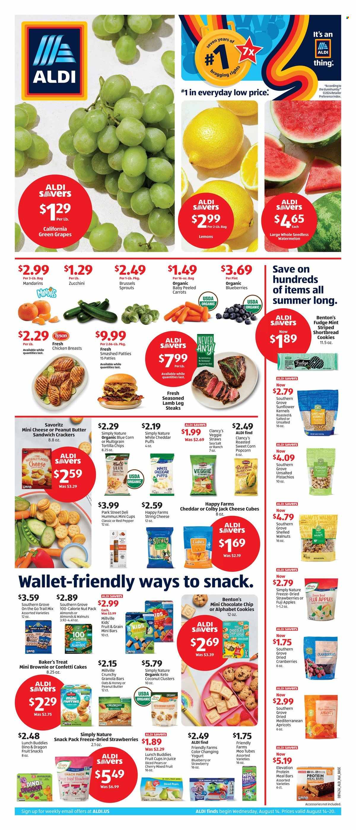 ALDI ad - 08/14/2024 - 08/20/2024. Page 1