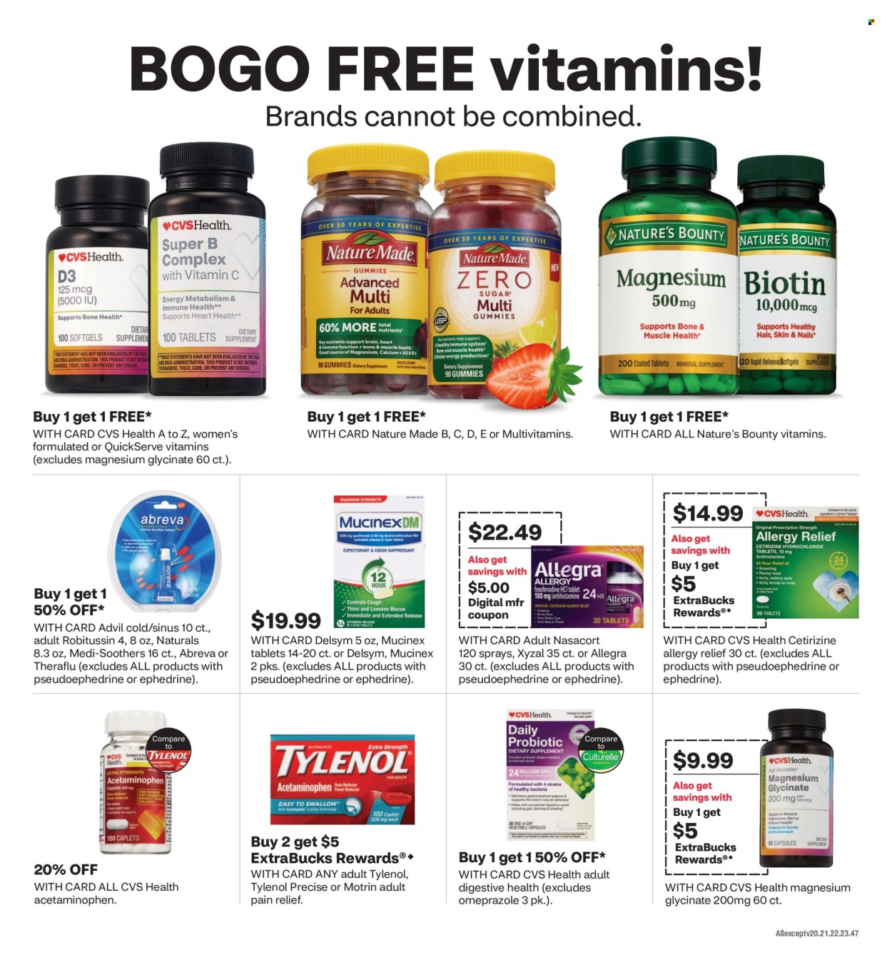 CVS Pharmacy ad - 08/18/2024 - 08/31/2024. Page 10