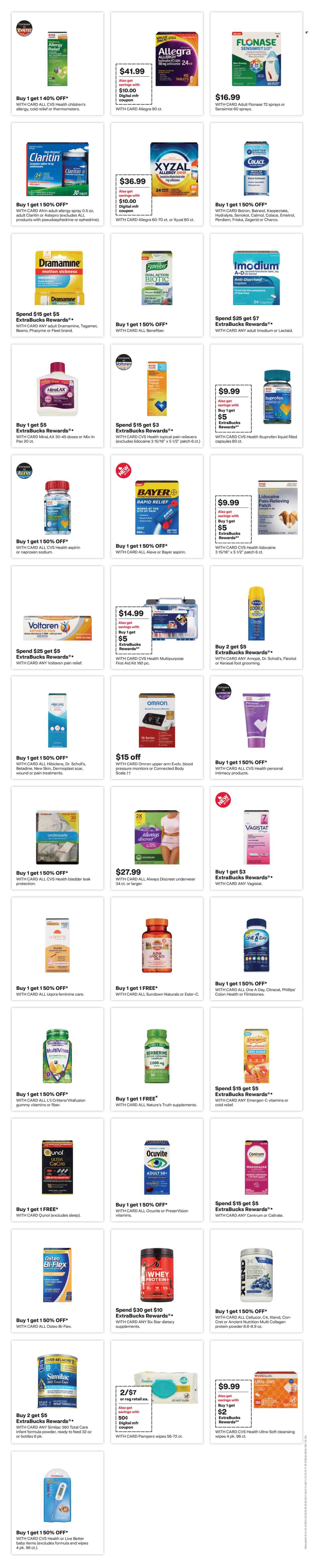 CVS Pharmacy ad - 08/18/2024 - 08/31/2024. Page 13