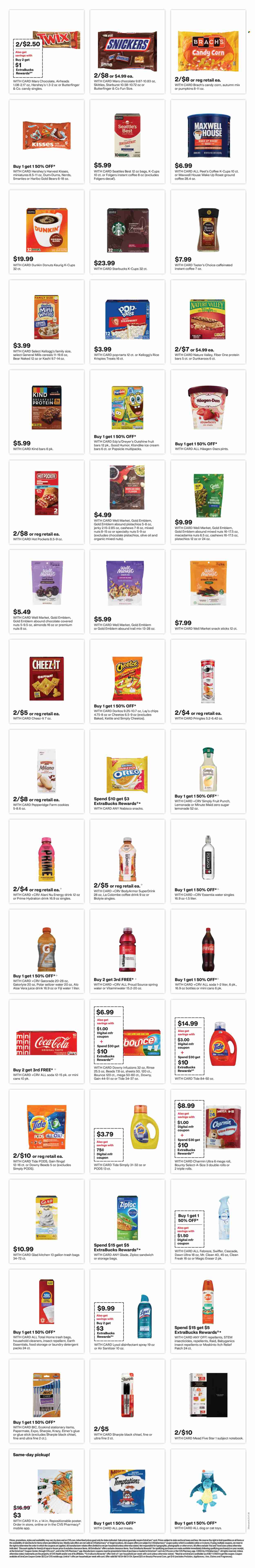 CVS Pharmacy ad - 08/18/2024 - 08/31/2024. Page 16