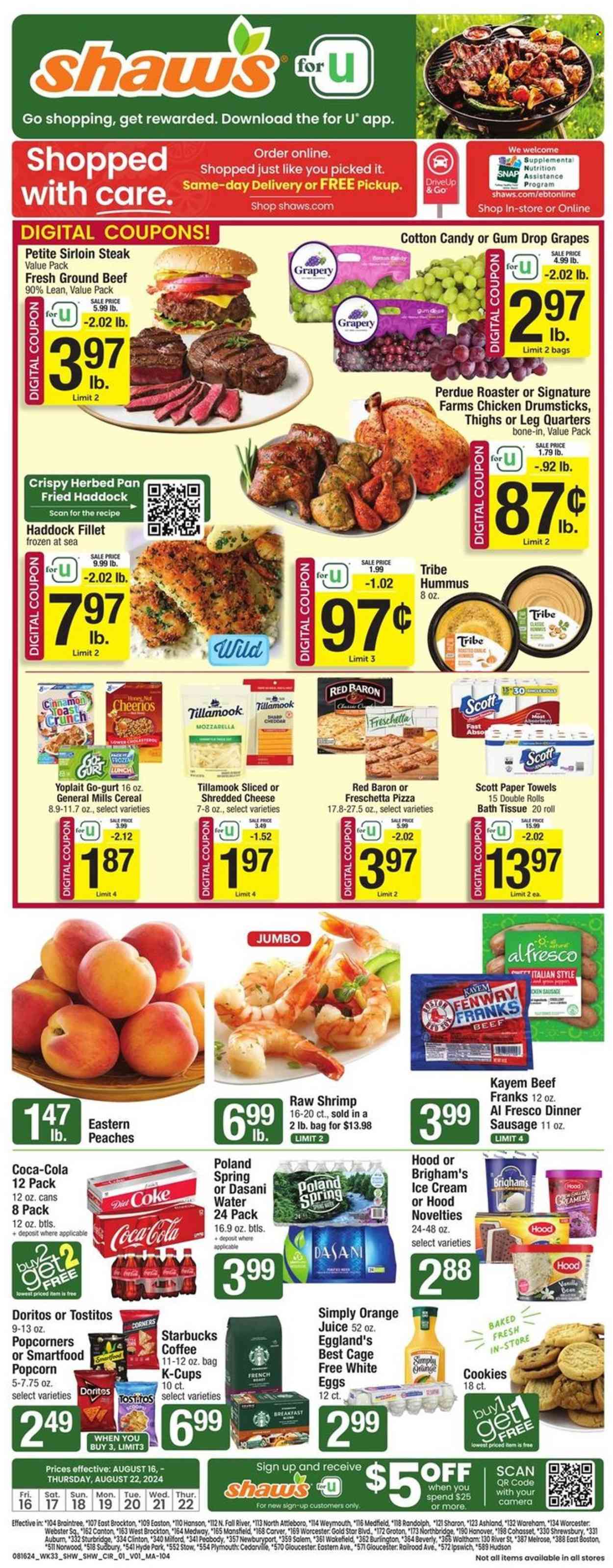 Shaw’s ad - 08/16/2024 - 08/22/2024. Page 1