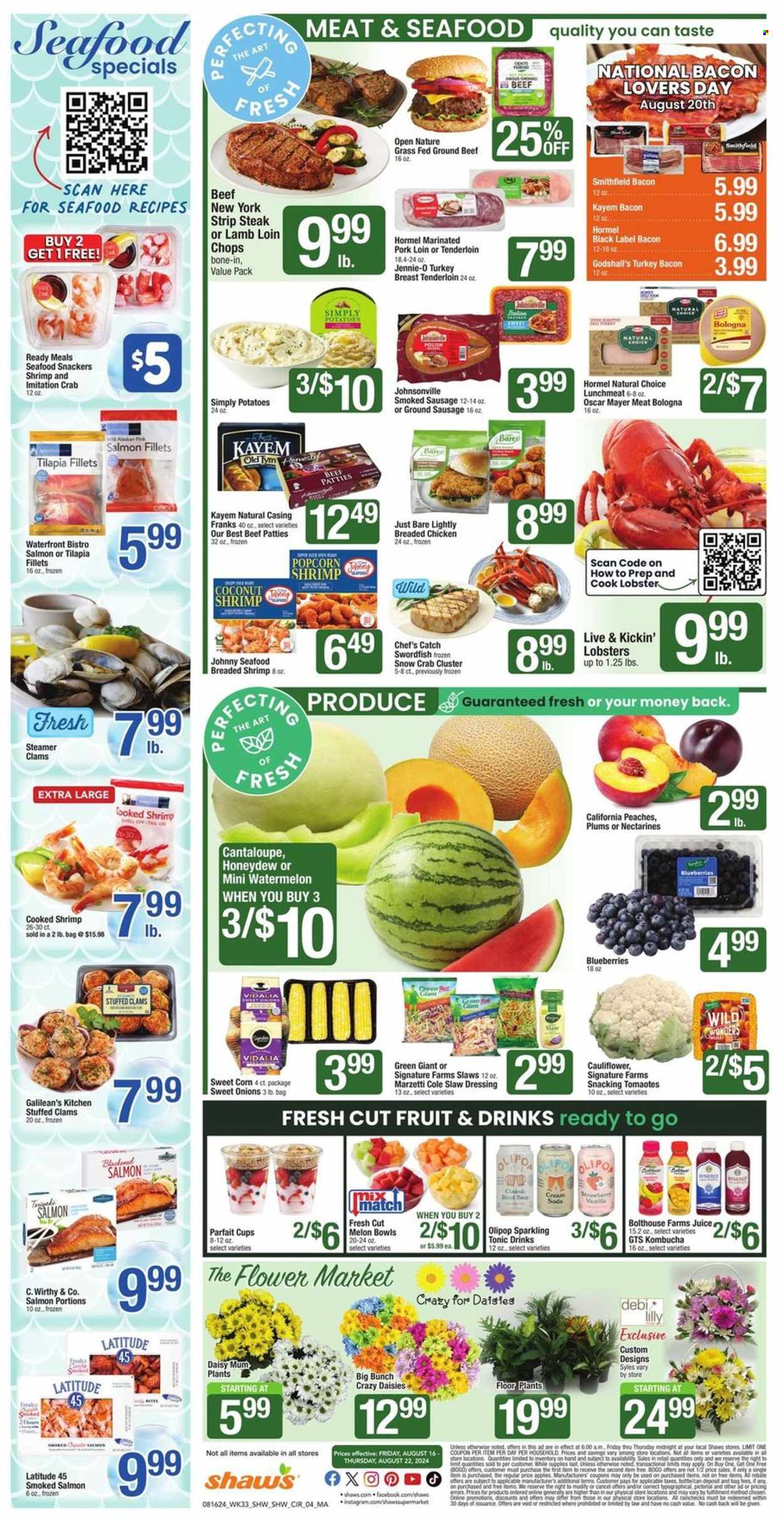 Shaw’s ad - 08/16/2024 - 08/22/2024. Page 4