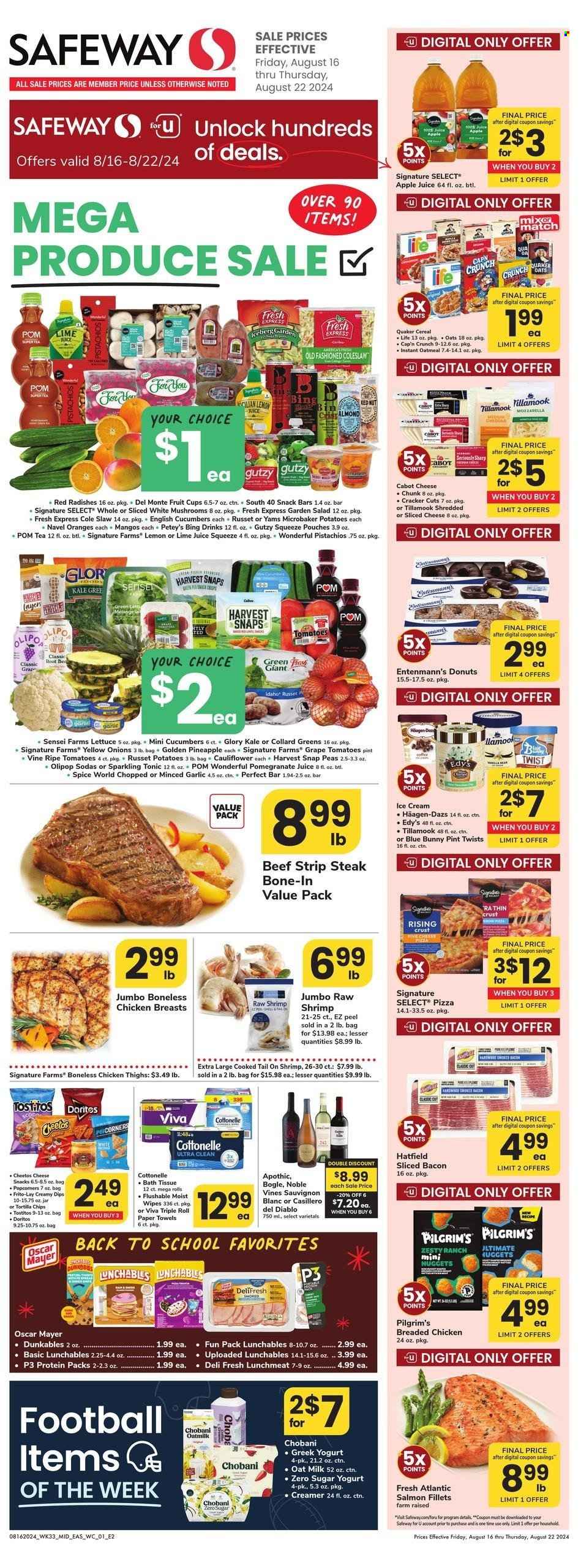 Safeway ad - 08/16/2024 - 08/22/2024. Page 1