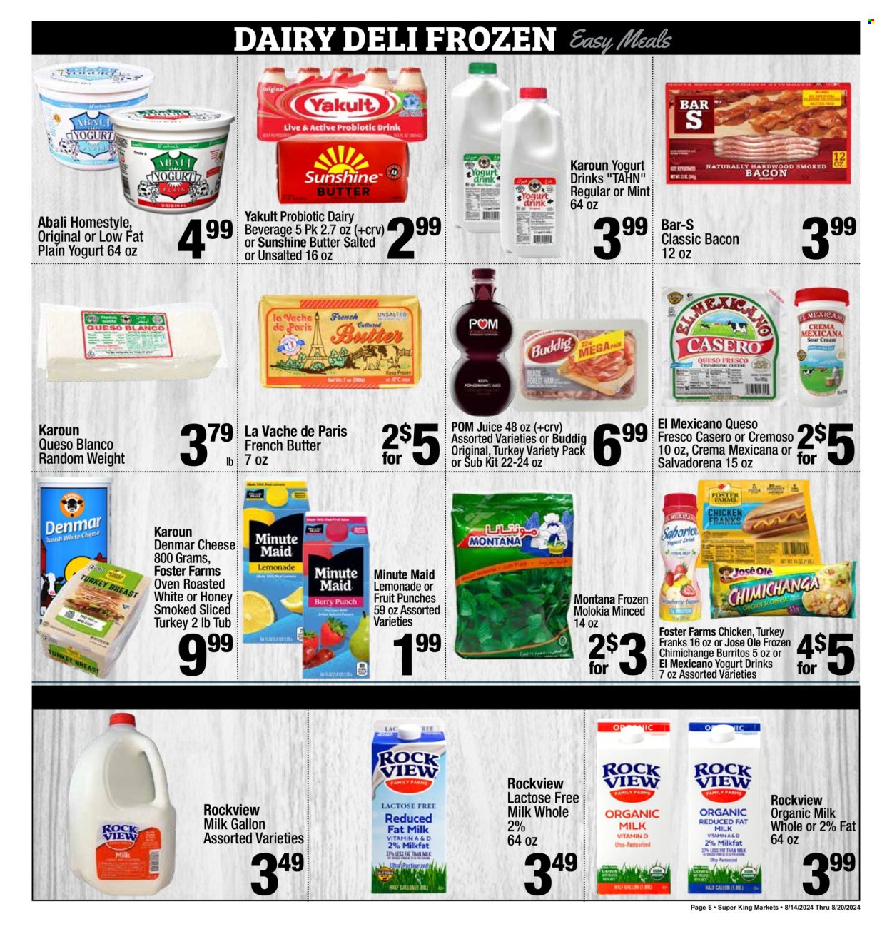 Super King Markets ad - 08/14/2024 - 08/20/2024. Page 6