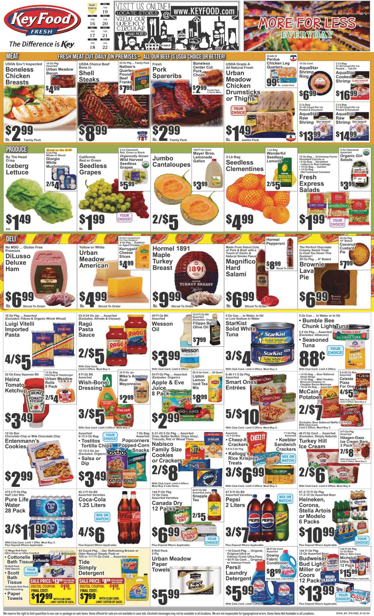 Key Food ad - 08/16/2024 - 08/22/2024. Page 1