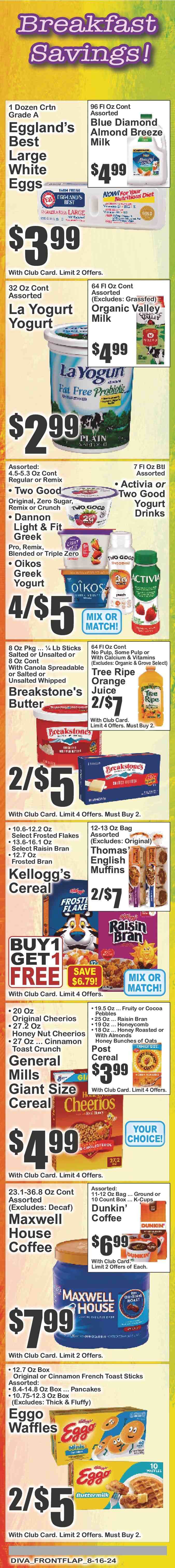 Key Food ad - 08/16/2024 - 08/22/2024. Page 7
