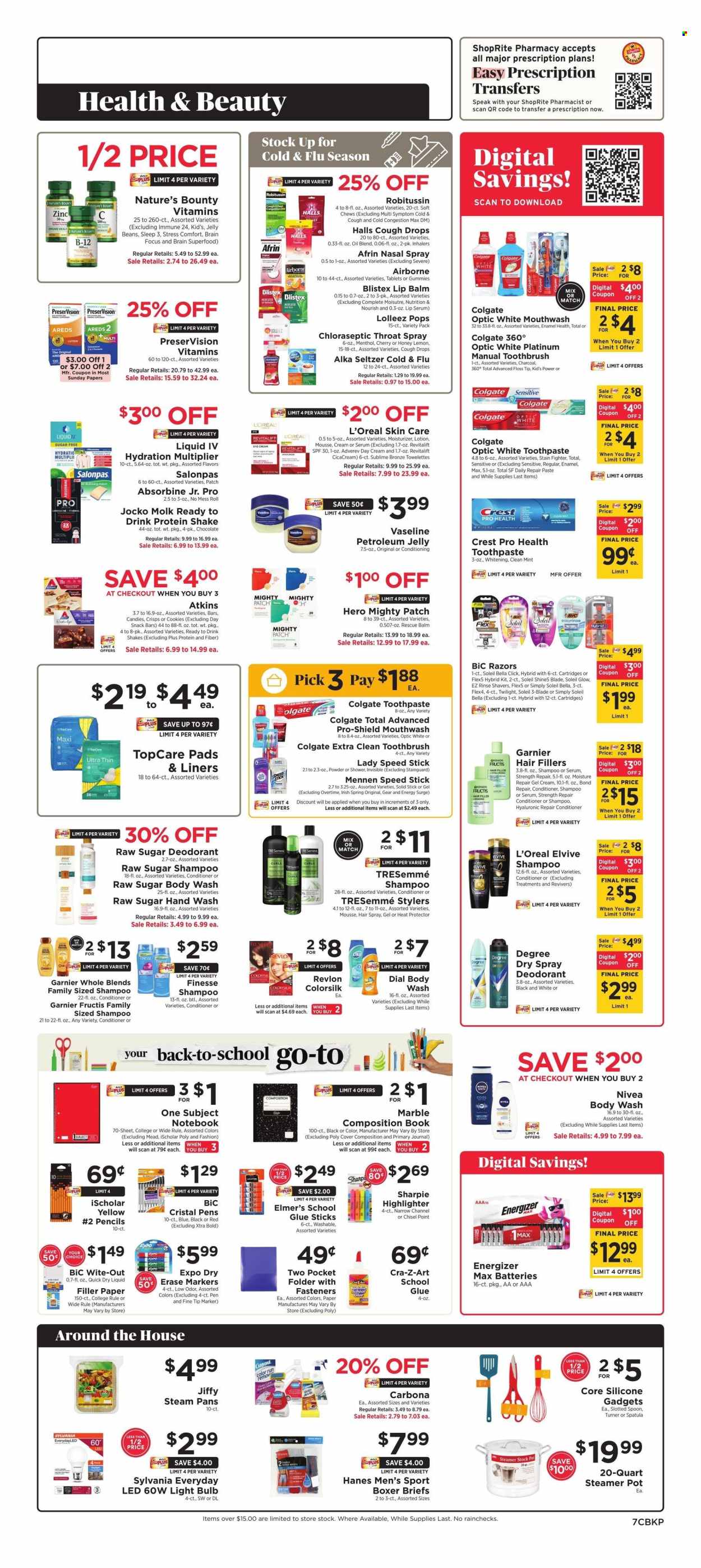 ShopRite ad - 08/16/2024 - 08/22/2024. Page 7