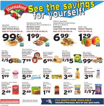 Hannaford Flyer - 08/18/2024 - 08/24/2024.
