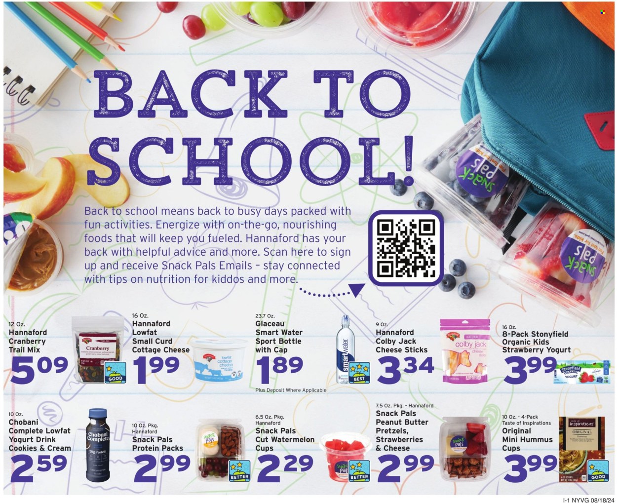Hannaford ad - 08/18/2024 - 08/24/2024. Page 9