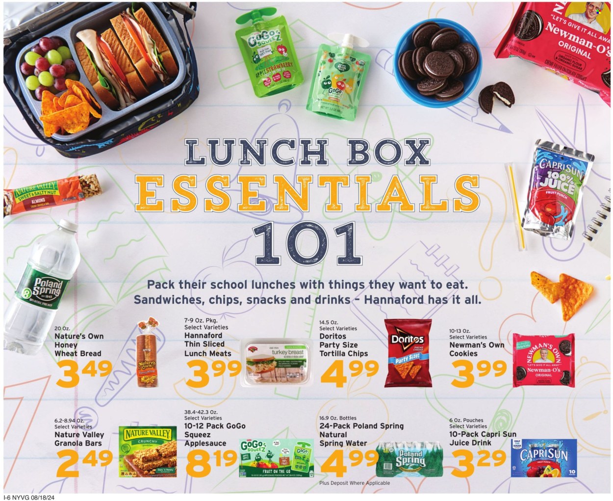 Hannaford ad - 08/18/2024 - 08/24/2024. Page 14