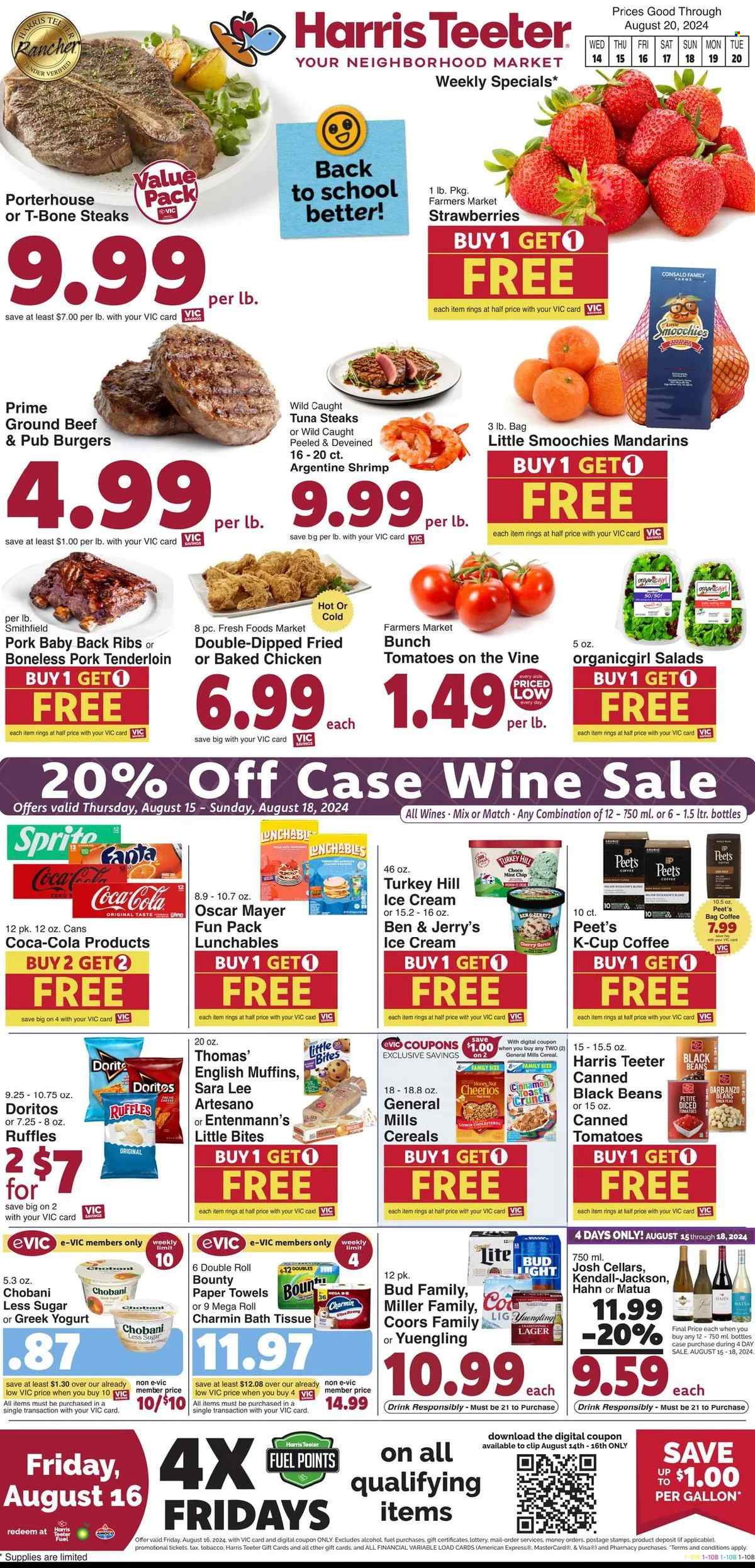 Harris Teeter ad - 08/14/2024 - 08/20/2024. Page 1