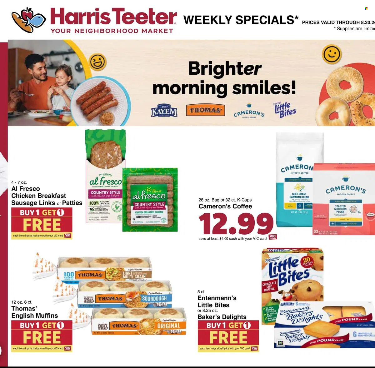 Harris Teeter ad - 08/14/2024 - 08/20/2024. Page 10