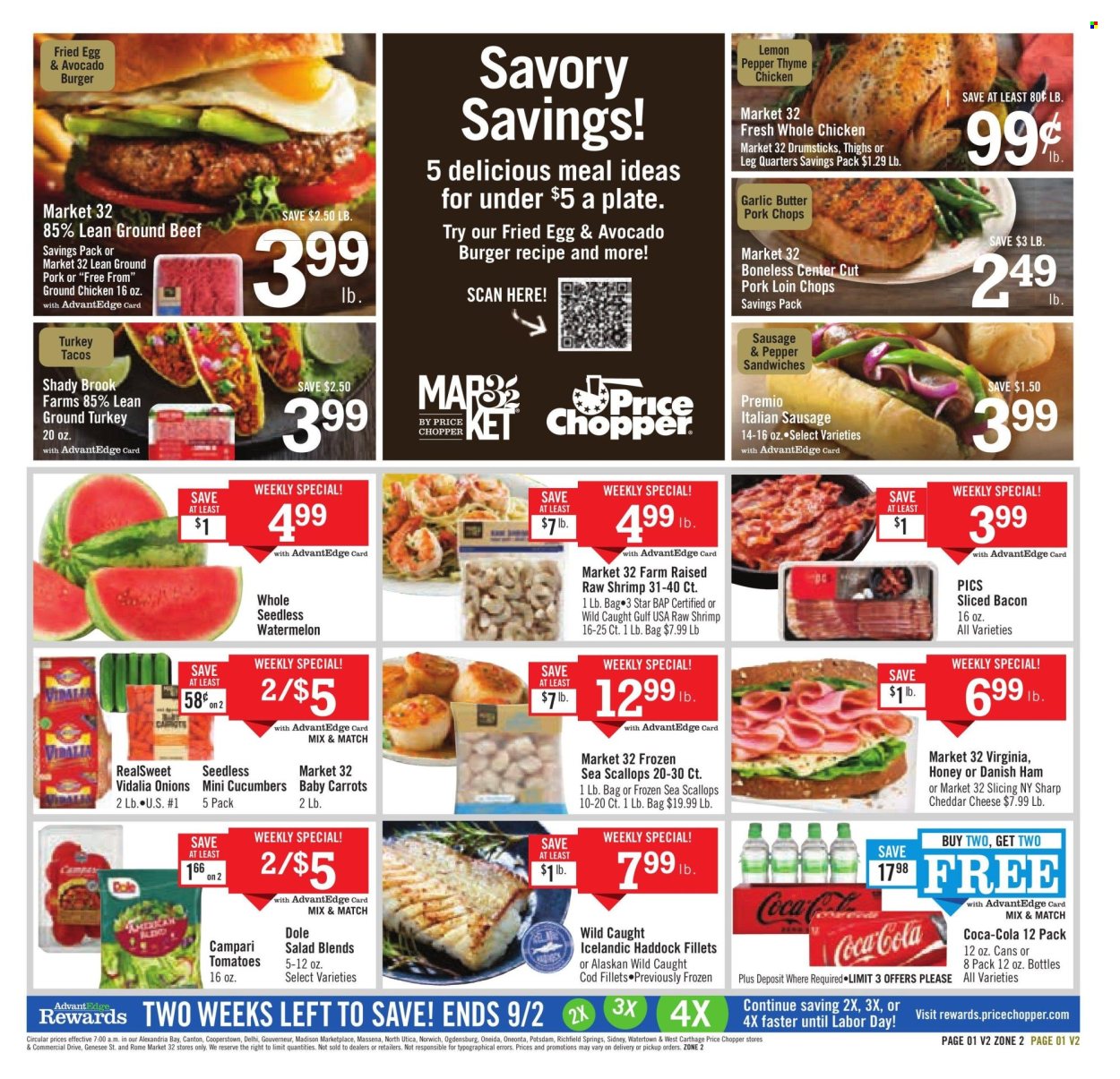 Price Chopper ad - 08/18/2024 - 08/24/2024. Page 1