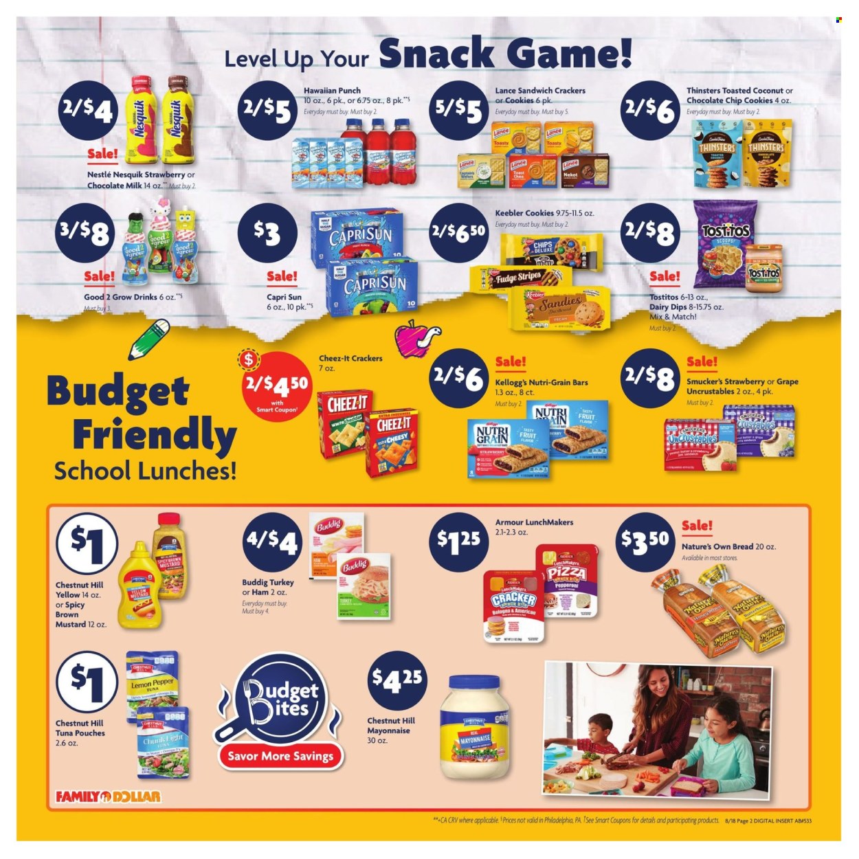 Family Dollar ad - 08/18/2024 - 08/24/2024. Page 2