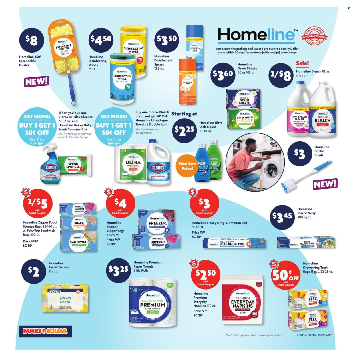 Family Dollar ad - 08/18/2024 - 08/24/2024. Page 8