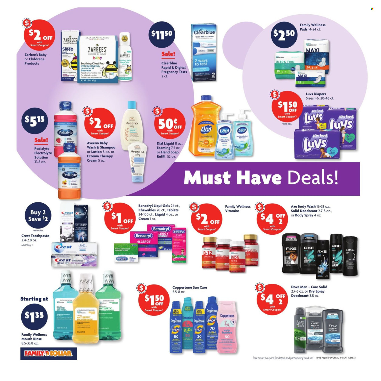 Family Dollar ad - 08/18/2024 - 08/24/2024. Page 12