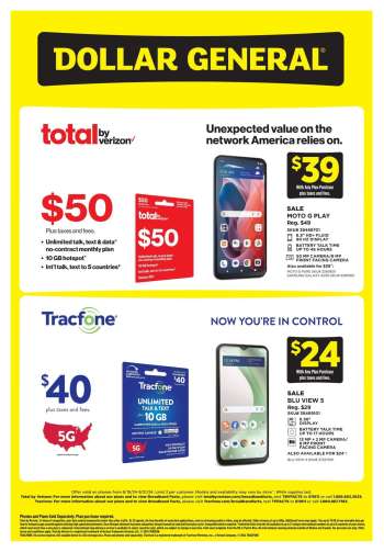 Dollar General Flyer - 08/18/2024 - 09/21/2024.