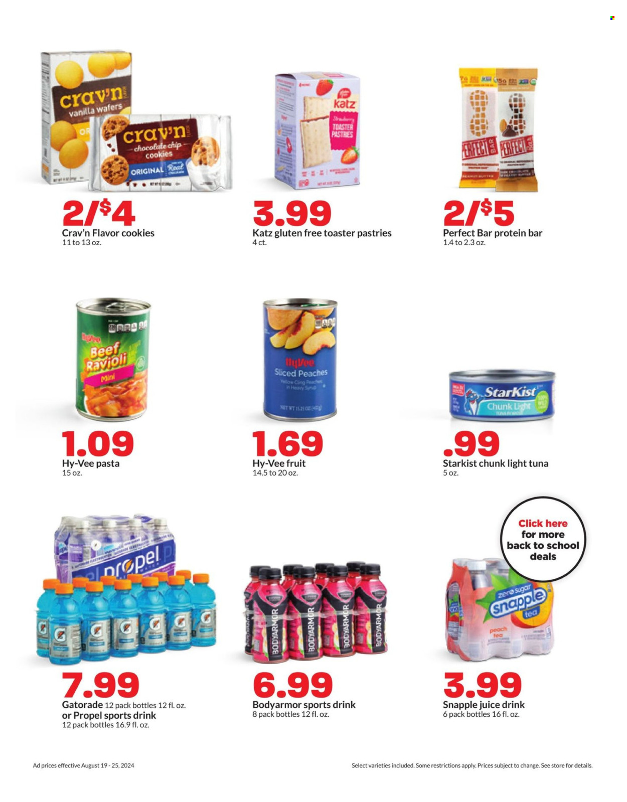 Hy-Vee ad - 08/19/2024 - 08/25/2024. Page 3