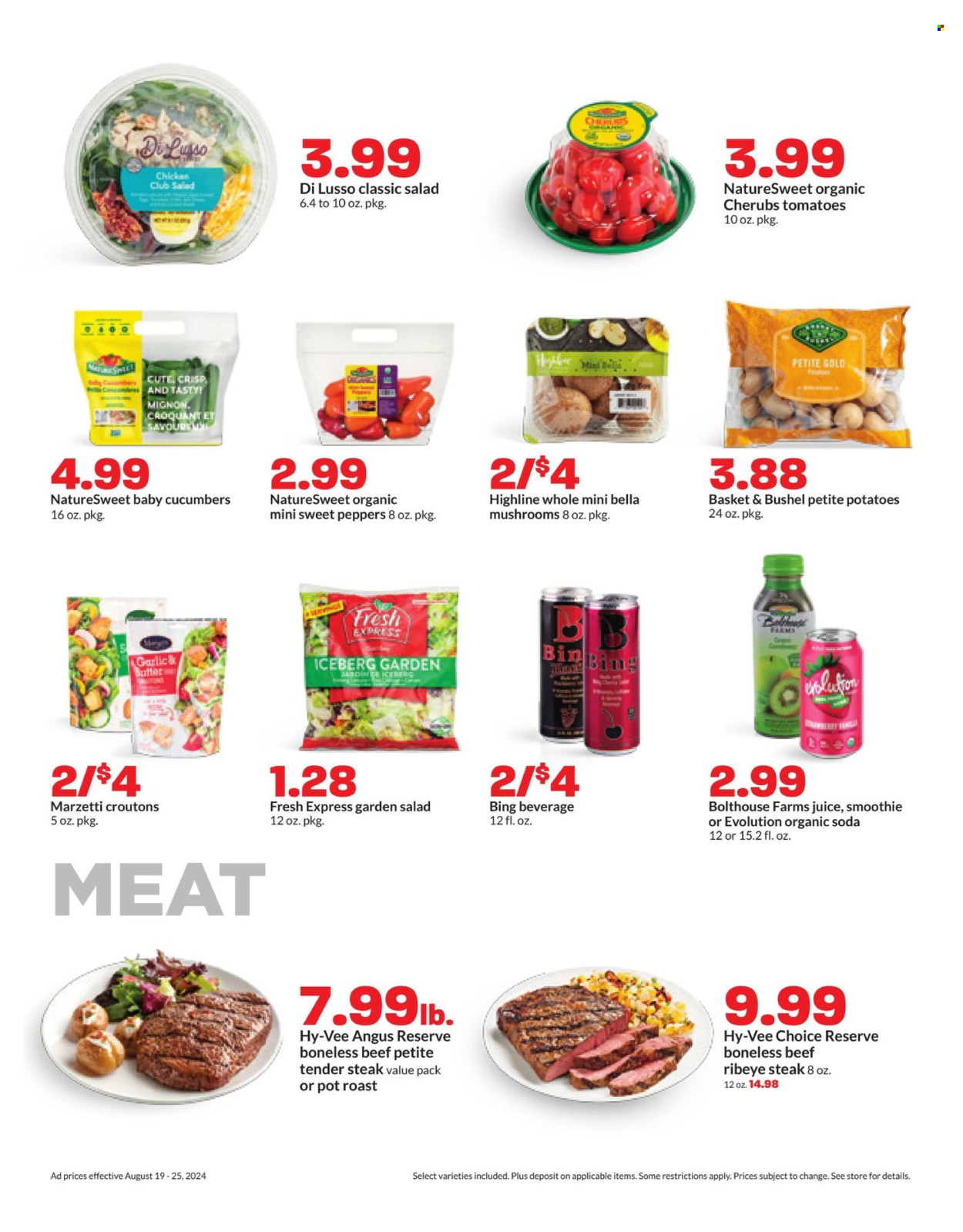 Hy-Vee ad - 08/19/2024 - 08/25/2024. Page 9