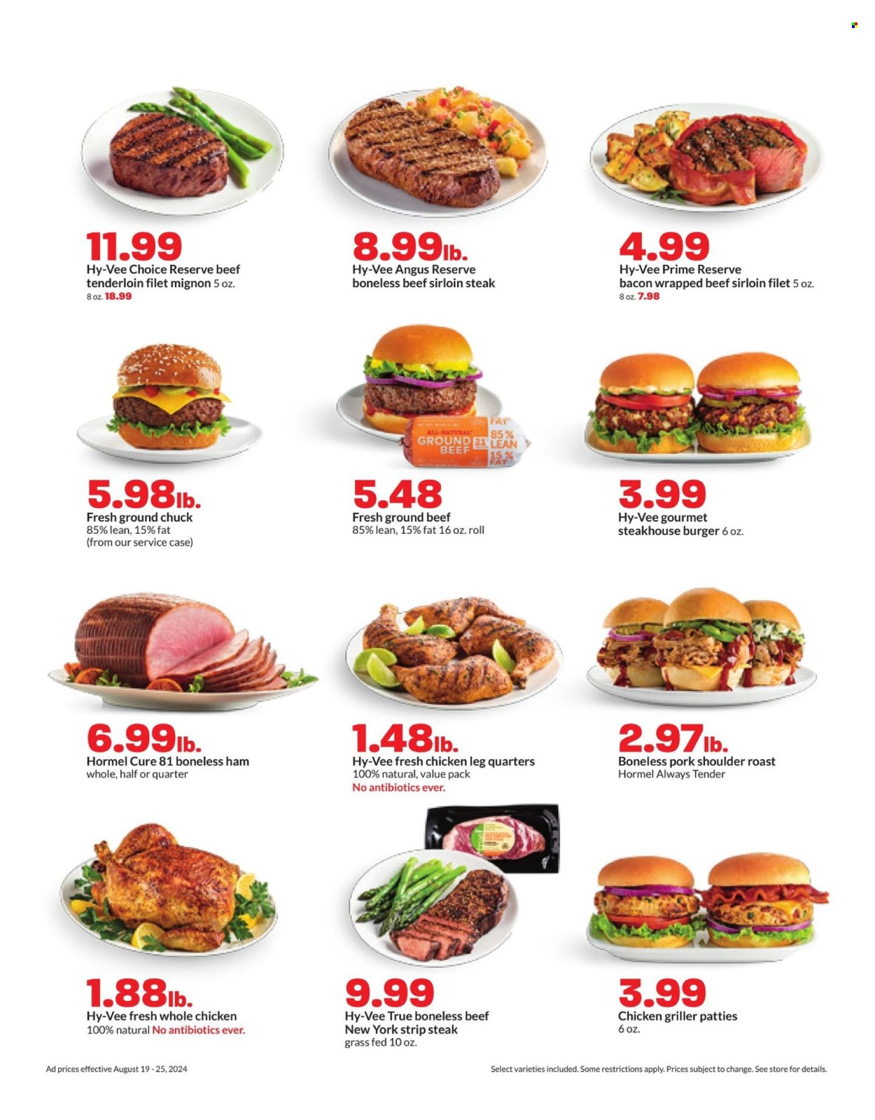 Hy-Vee ad - 08/19/2024 - 08/25/2024. Page 10