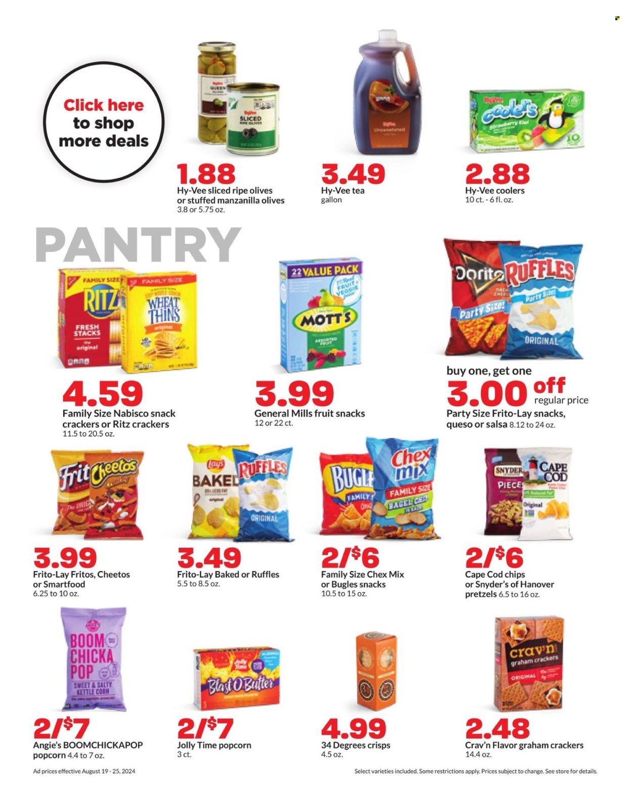 Hy-Vee ad - 08/19/2024 - 08/25/2024. Page 19