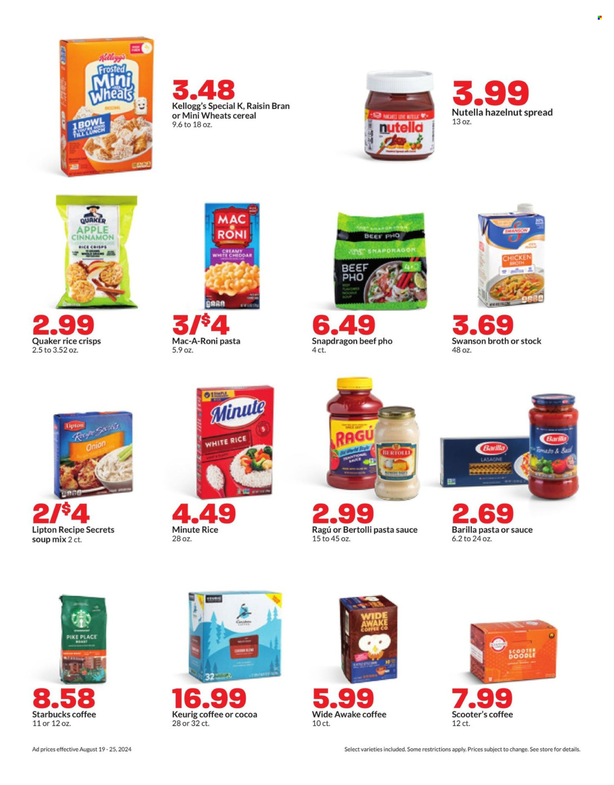 Hy-Vee ad - 08/19/2024 - 08/25/2024. Page 21
