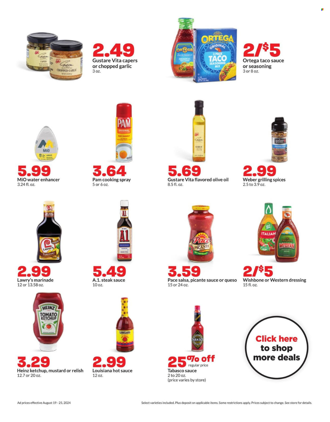 Hy-Vee ad - 08/19/2024 - 08/25/2024. Page 22