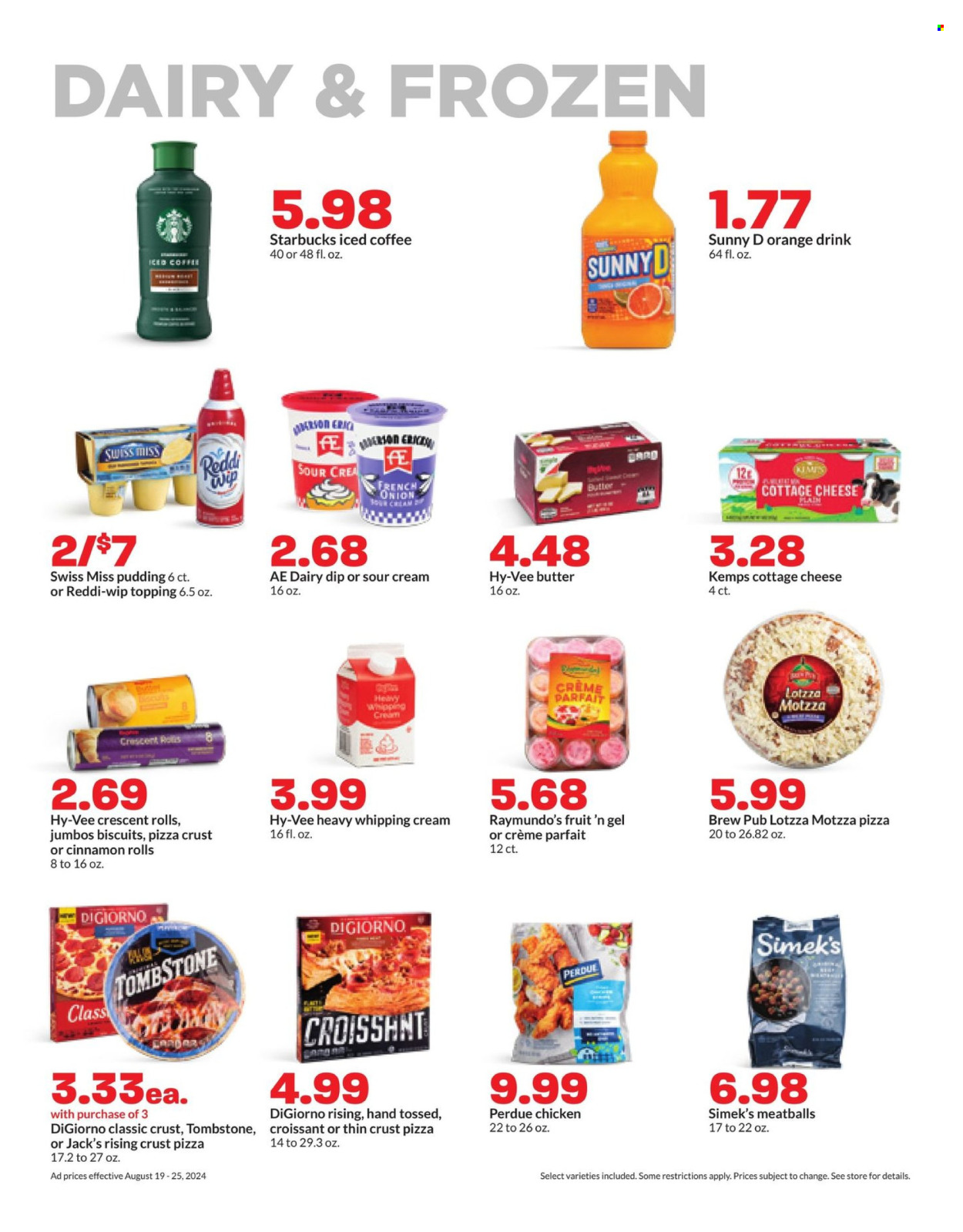Hy-Vee ad - 08/19/2024 - 08/25/2024. Page 25
