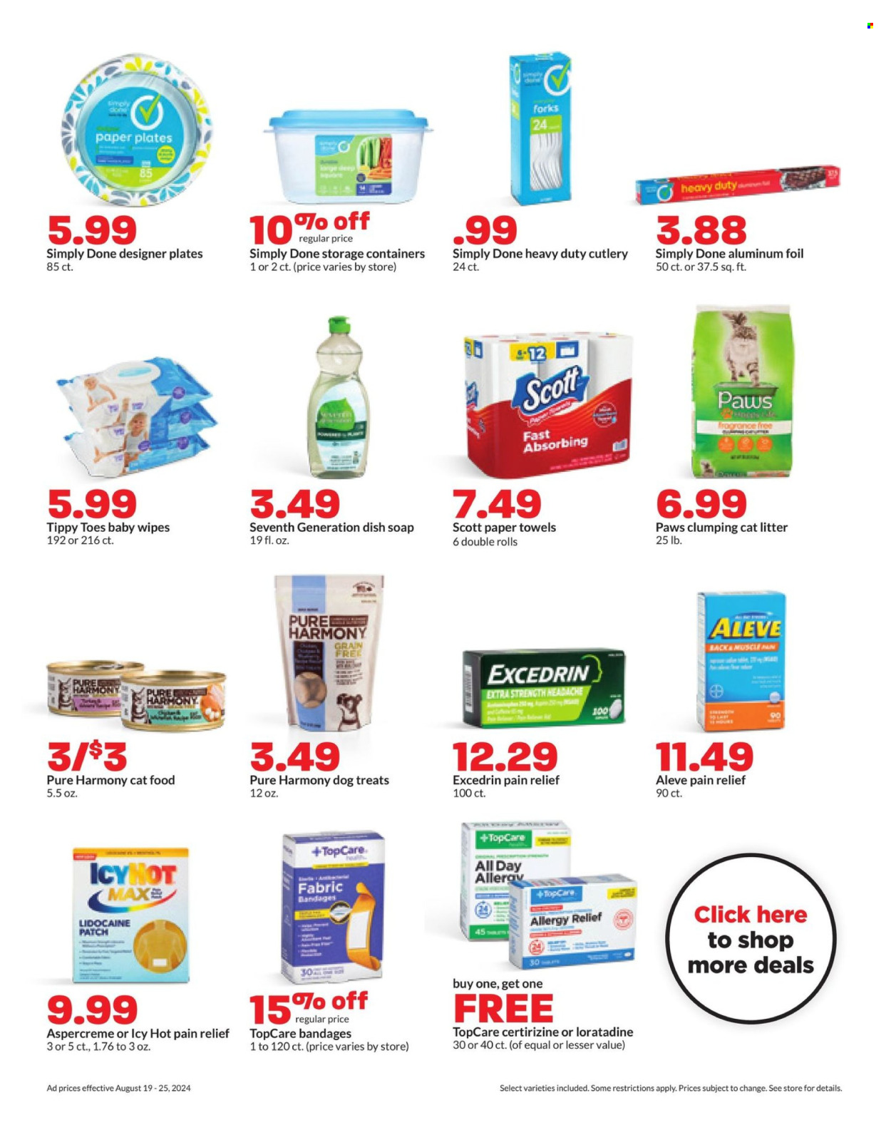 Hy-Vee ad - 08/19/2024 - 08/25/2024. Page 29