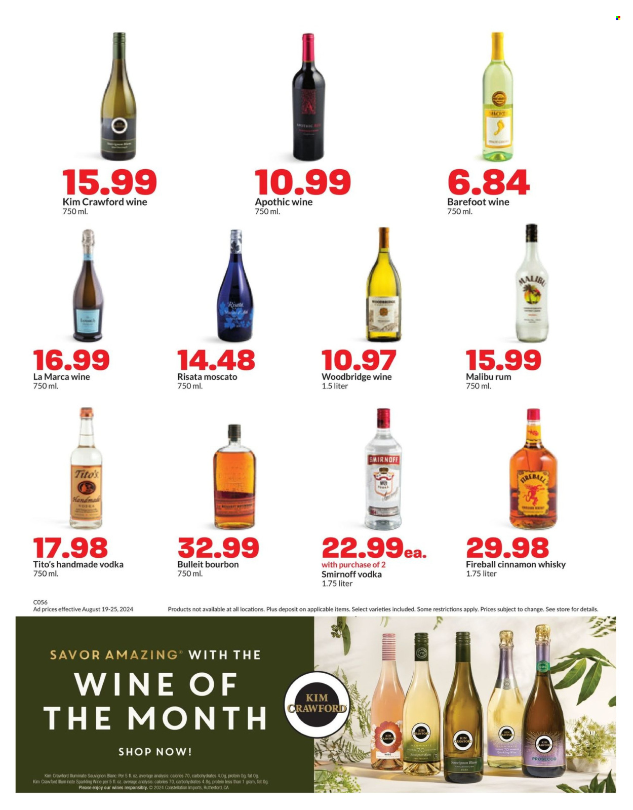 Hy-Vee ad - 08/19/2024 - 08/25/2024. Page 33